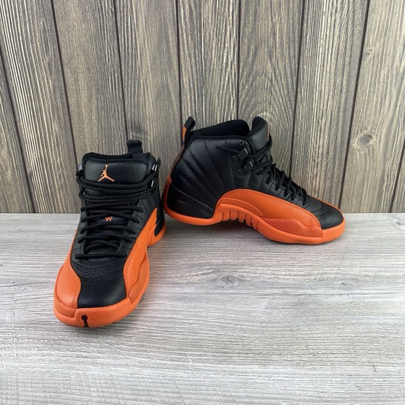 retro 12 jordans orange